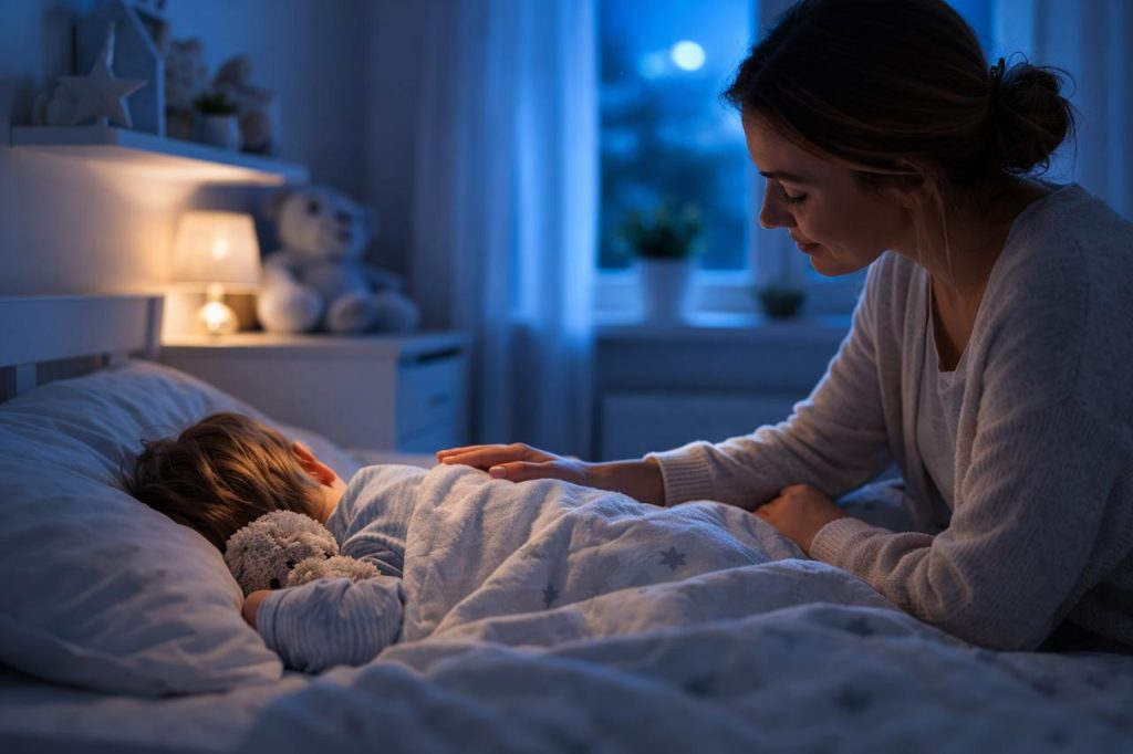 3 årig vågner om natten og græder